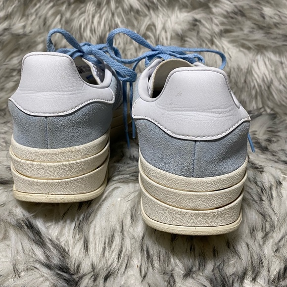 Adidas Sky Blue Gazelle Bold Platform Sneaker - Picture 5 of 13